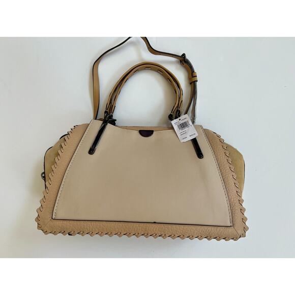 Coach Dreamer 36 In Colorblock With Whipstitch Ivory Multi/Pewter 69613 NWT - Picture 4 of 12